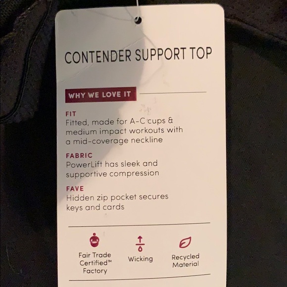 NWT Athleta Contender Camo Support top - Picture 8 of 8